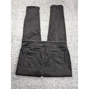 Chicos Jeans Womens 10 Black High Rise Pants Jegging Skinny Stretch Normcore Mom